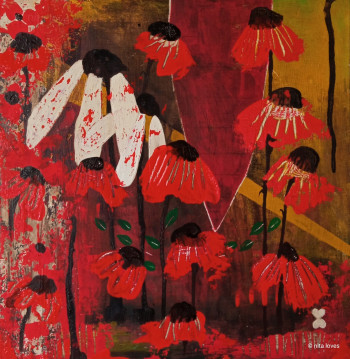 My love garden b ( 38 x 38 cm )