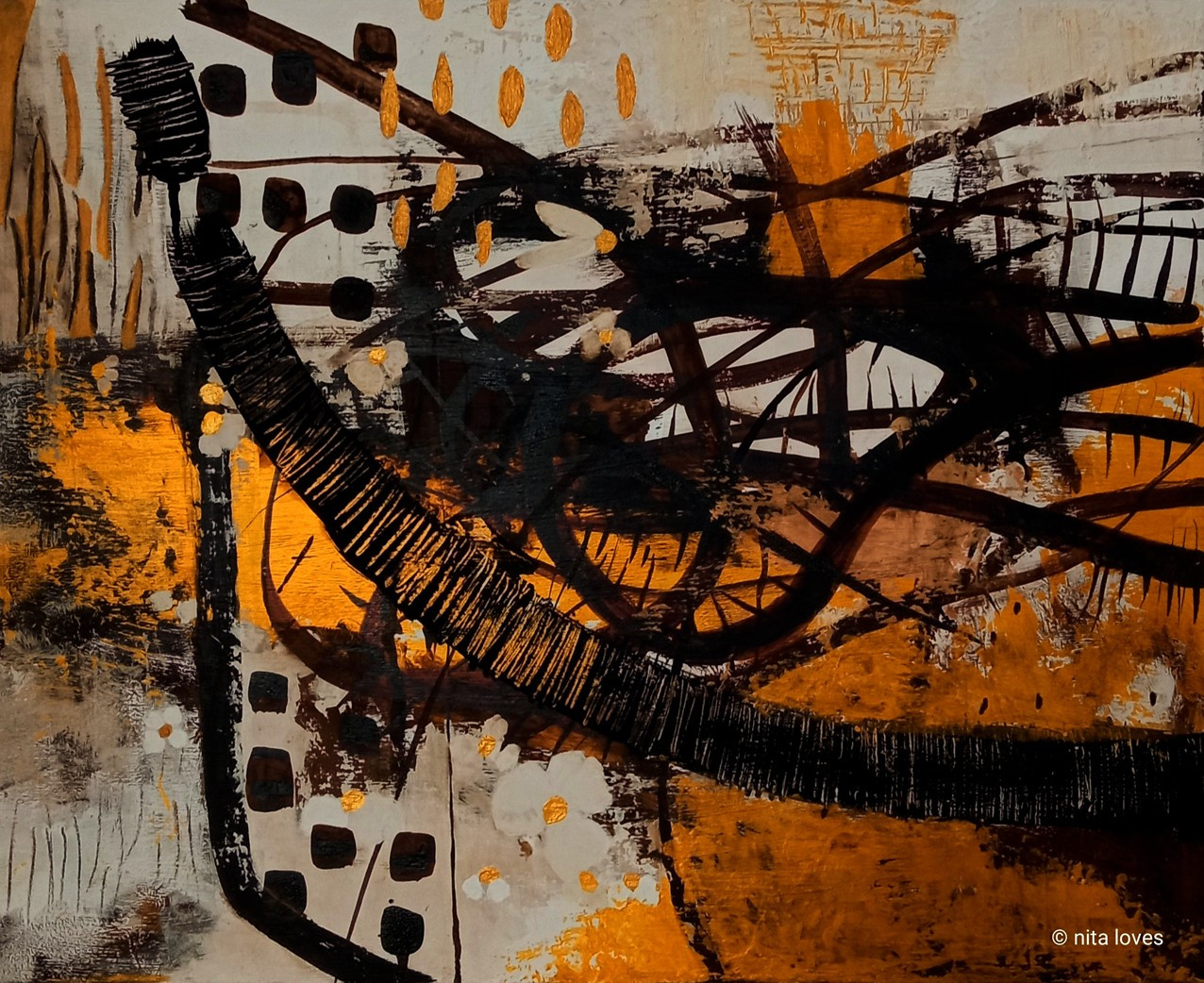 There is no pain ( 53 x 43 cm )