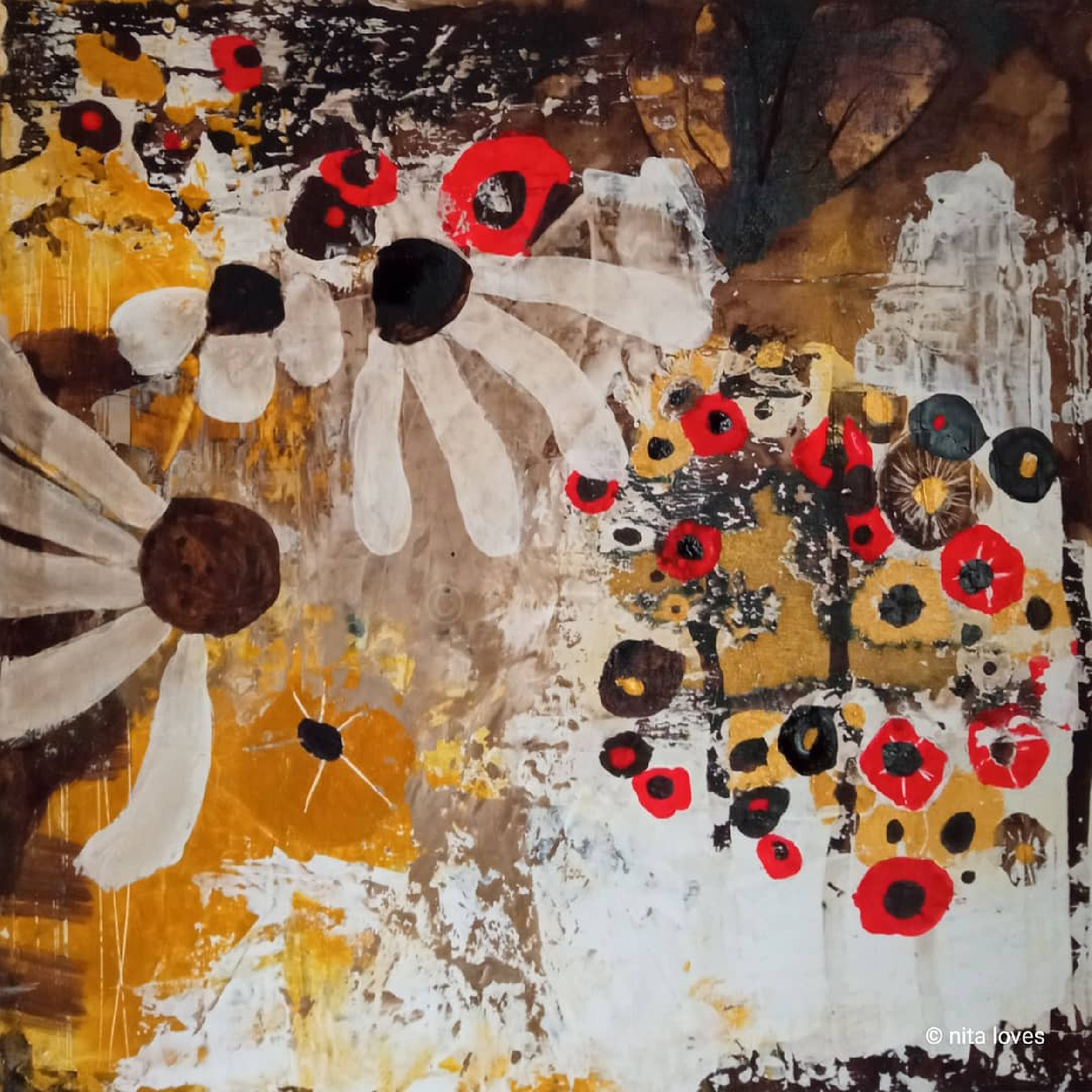 October (26 x 26 cm)
