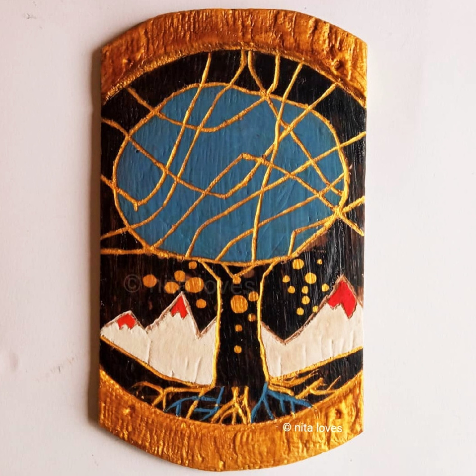 Wood soul ( 23 x 14 cm )