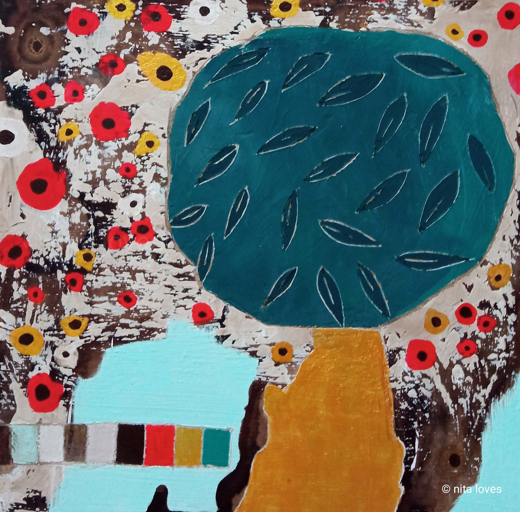 Magic tree ( 25 x 25 cm )