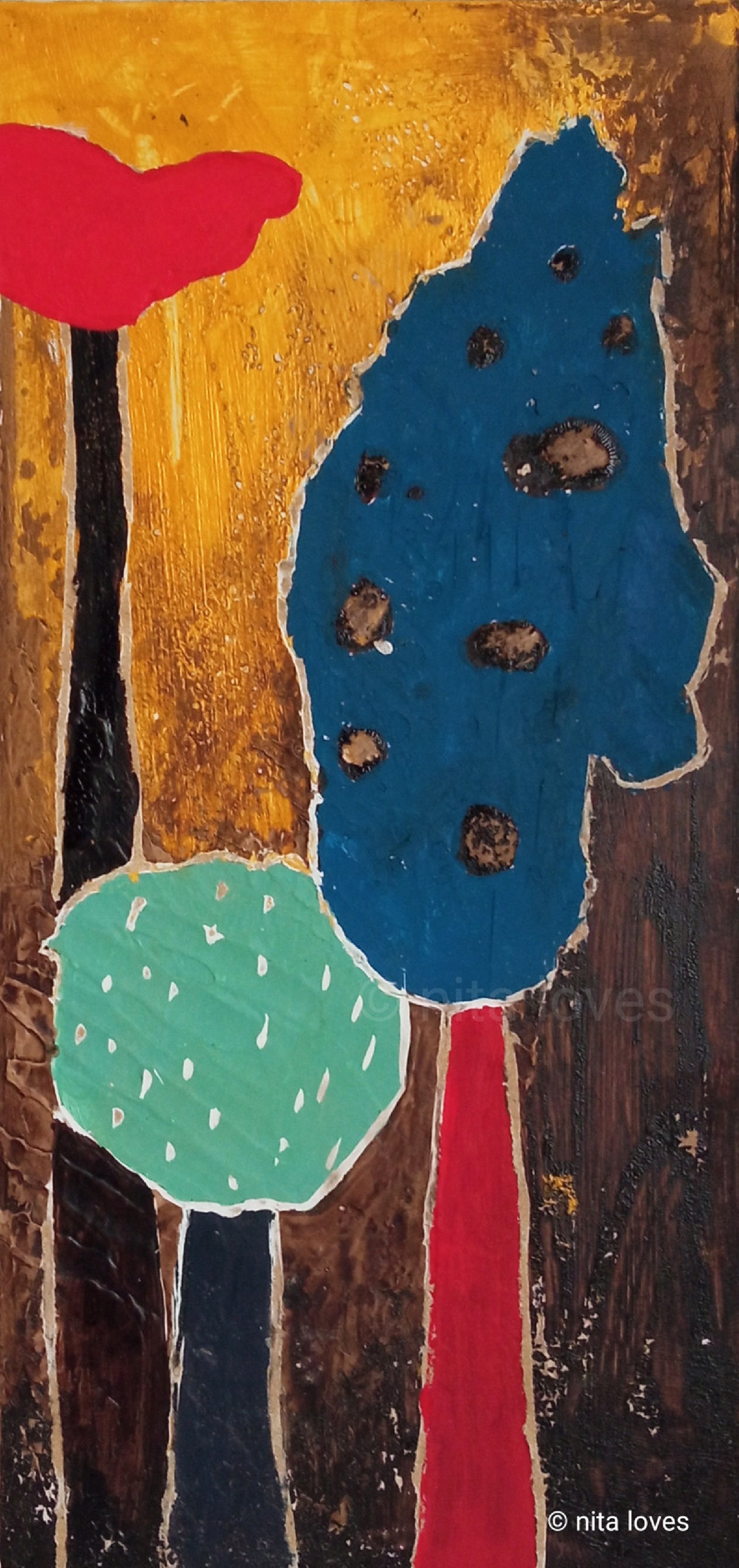 Three ( 12,5 x 25 cm )