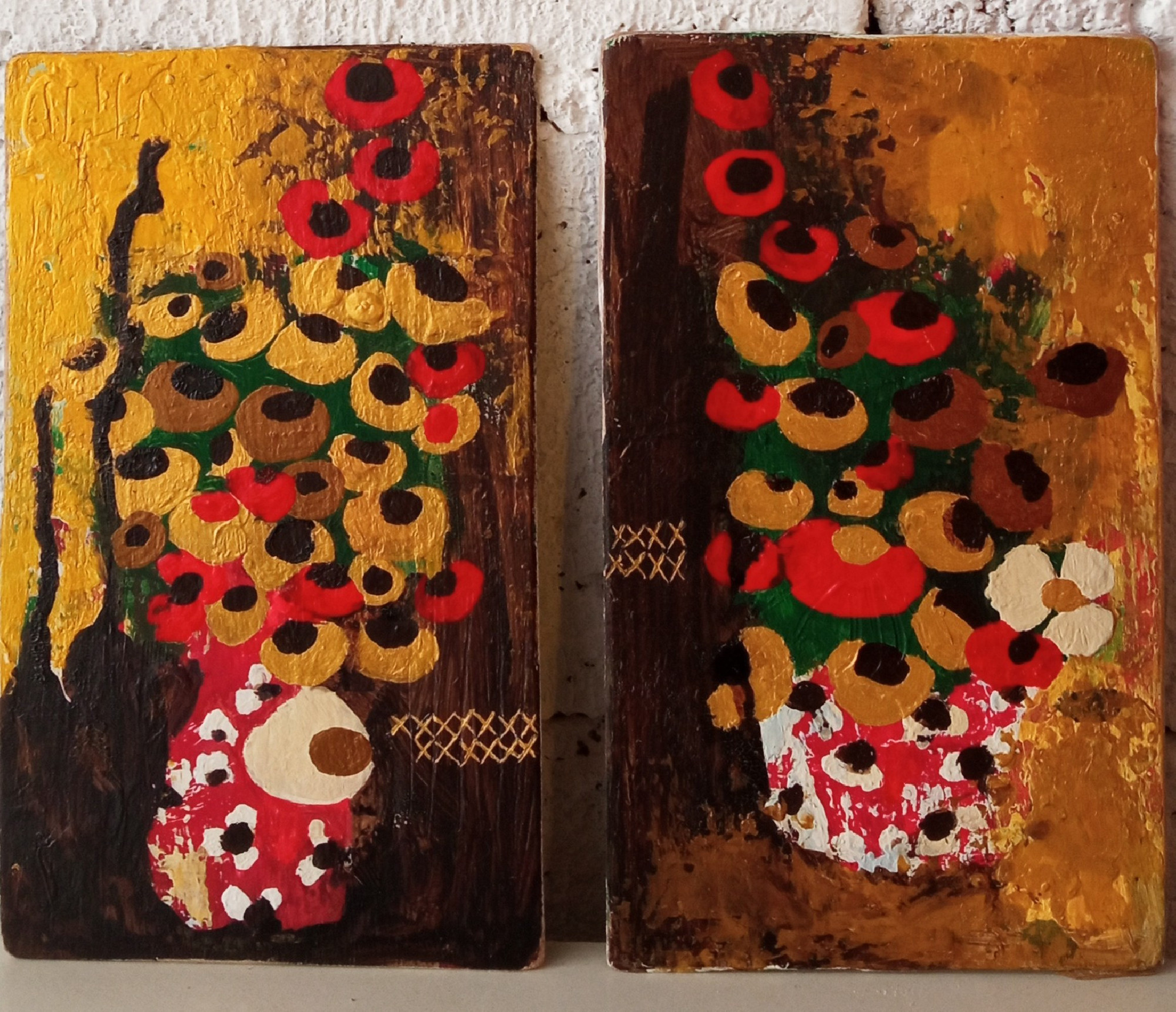 Duo Habibi ( 27x16 and 27 x 16 cm).